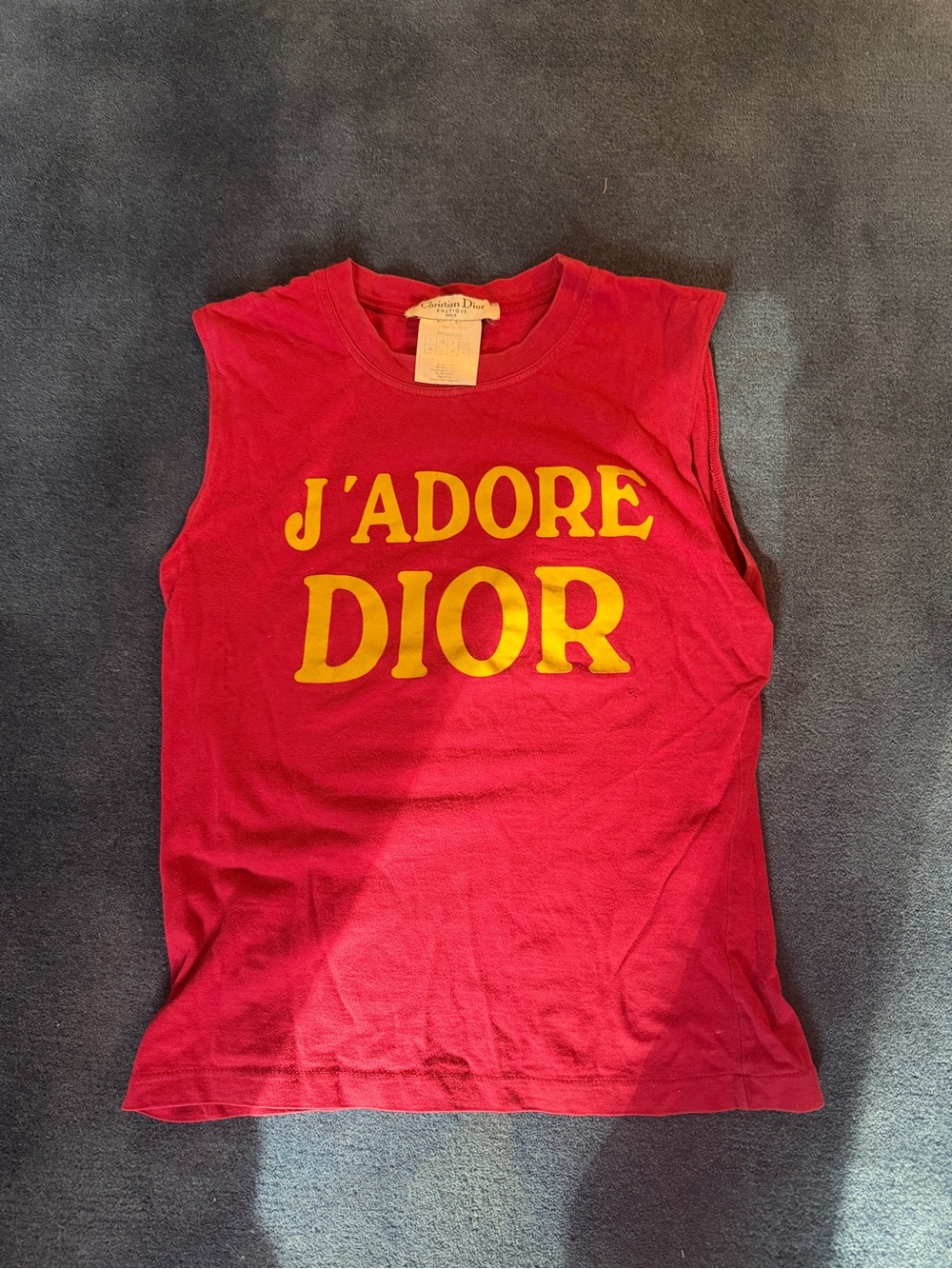 Christian Dior J'Adore DIOR Muscle Tee - Picture 1 of 3